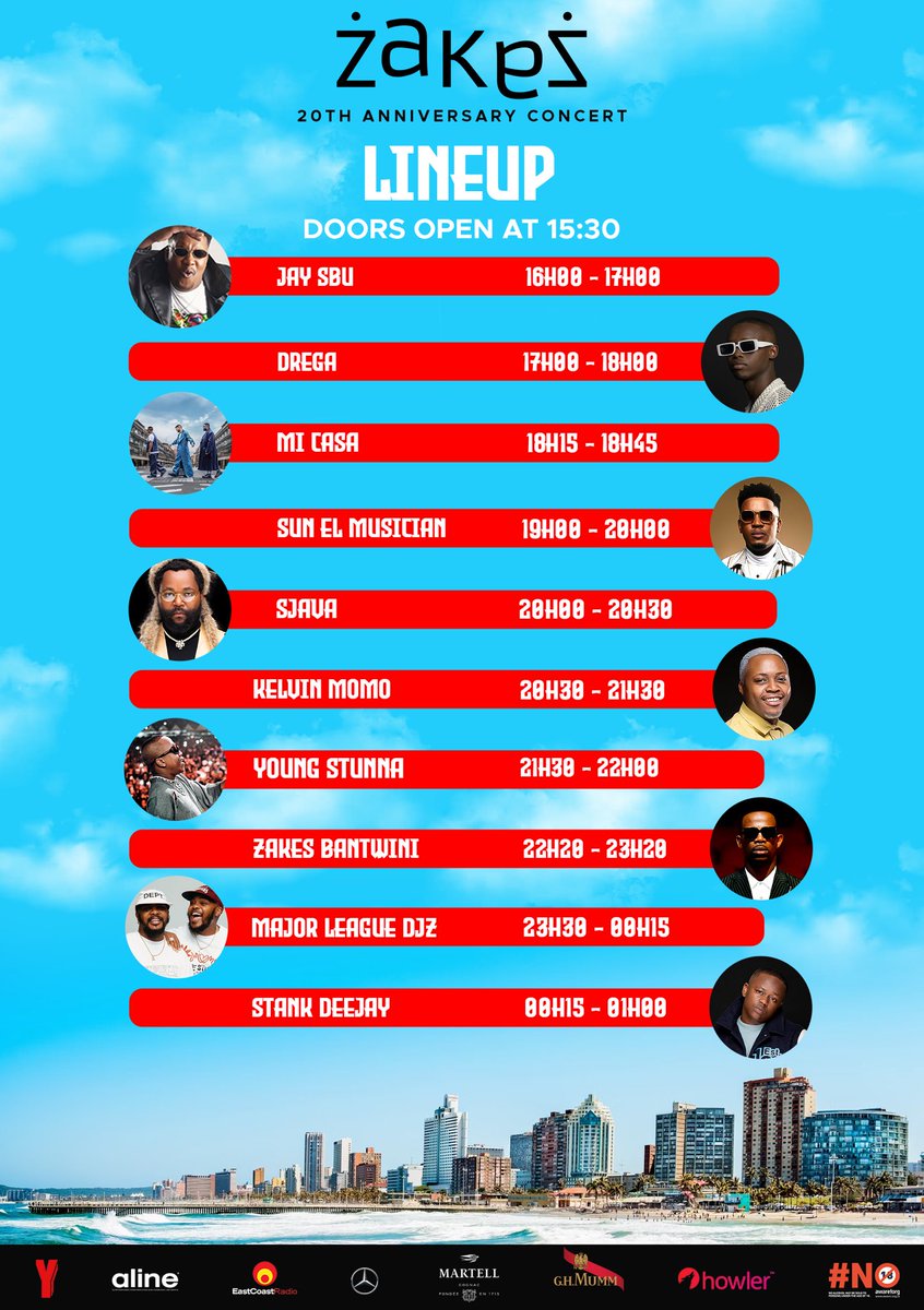 Original Mandy (@mandy_jnr) on Twitter photo The Durban July festivities begin tomorrow 🥳
1st stop - <a href="/ZakesBantwiniSA/">Zakes Bantwini</a> 20th anniversary in music celebration.
Got your tickets yet?
🎟️ howler.co.za/events/zakes-2… The Durban July festivities begin tomorrow 🥳
1st stop - <a href="/ZakesBantwiniSA/">Zakes Bantwini</a> 20th anniversary in music celebration.
Got your tickets yet?
🎟️ howler.co.za/events/zakes-2…
