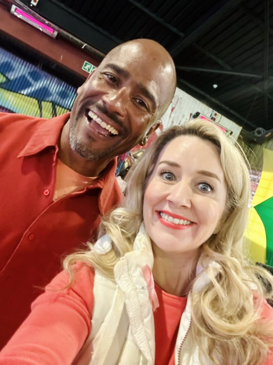Always a vibe with my brother from another mother <a href="/WarriorRic/">IG: TheWarriorRic</a> at the launch of <a href="/SPARWomensJozi/">SPAR Women’s Challenge Jozi</a> 

#ChooseYou #SPARWomensJozi 🧡
