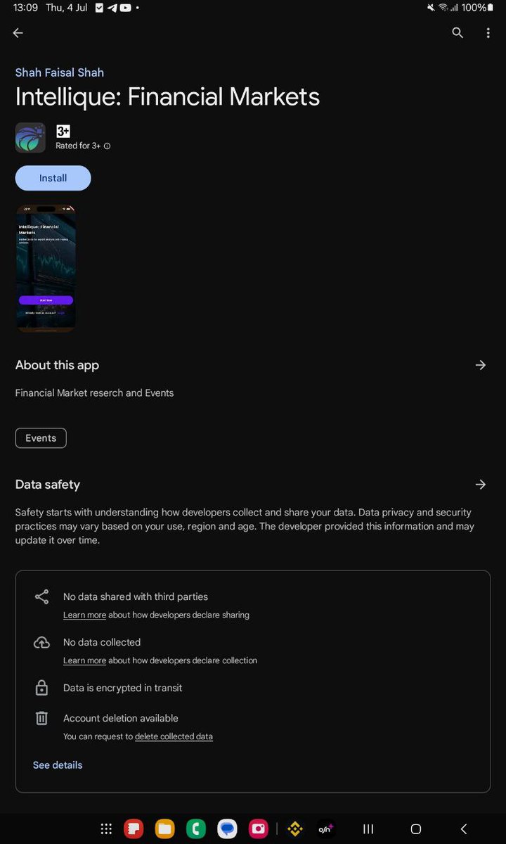 Dear Family - Utility 5 - Intellque's Financial Markets Application Update

- Apple (iOS) - We are still battling with Apple to use our own payment method, rather than using Apple's proprietary method of In-App purchases. We are responding to every query raised, by apple, in