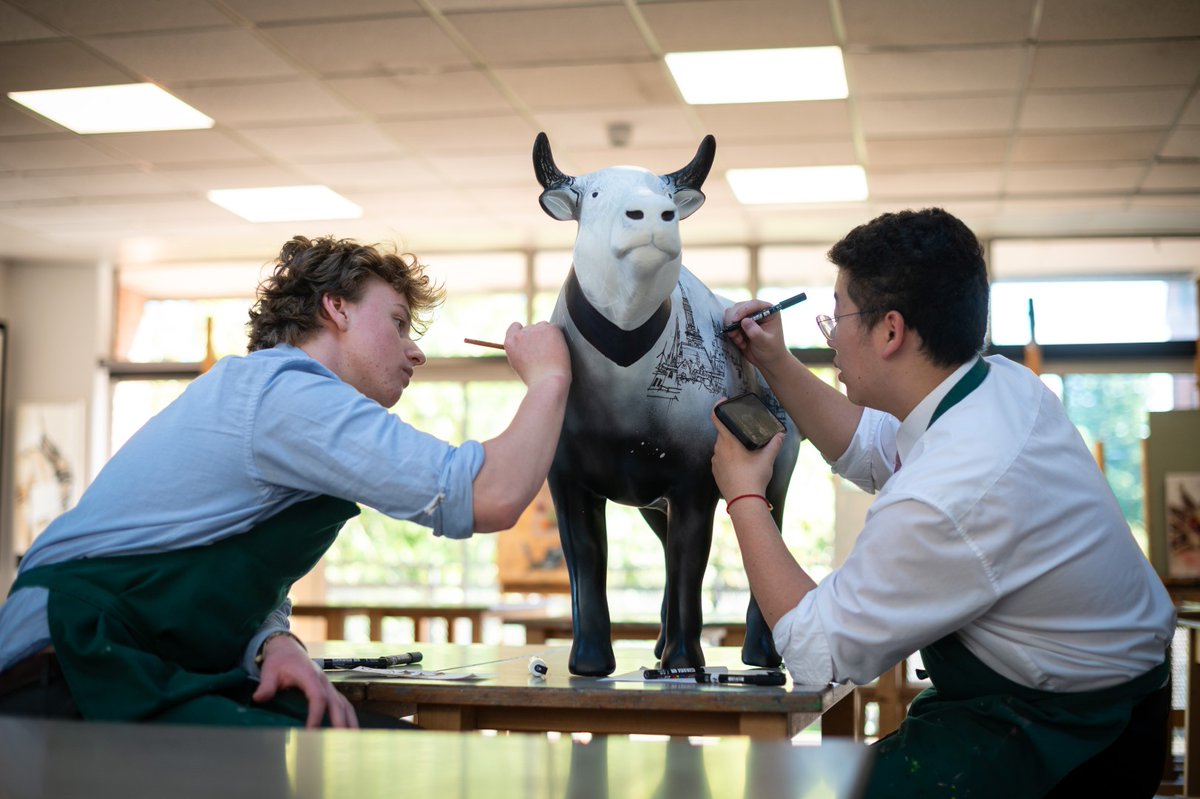 Radley College (@radleycollege) on Twitter photo We are excited to be part of <a href="/oxtrail2024/">oxtrail2024</a> this summer! The winning design team of Marco, Theo and James found their inspiration in the poem 'Thyrsis' by Matthew Arnold. You’ll find Radley’s ox grazing in Abingdon Library 🐮 #Oxtrail2024 <a href="/RadleyArtDept/">Radley Art</a> <a href="/RadleyCharities/">Radley College Charities</a> We are excited to be part of <a href="/oxtrail2024/">oxtrail2024</a> this summer! The winning design team of Marco, Theo and James found their inspiration in the poem 'Thyrsis' by Matthew Arnold. You’ll find Radley’s ox grazing in Abingdon Library 🐮 #Oxtrail2024 <a href="/RadleyArtDept/">Radley Art</a> <a href="/RadleyCharities/">Radley College Charities</a>