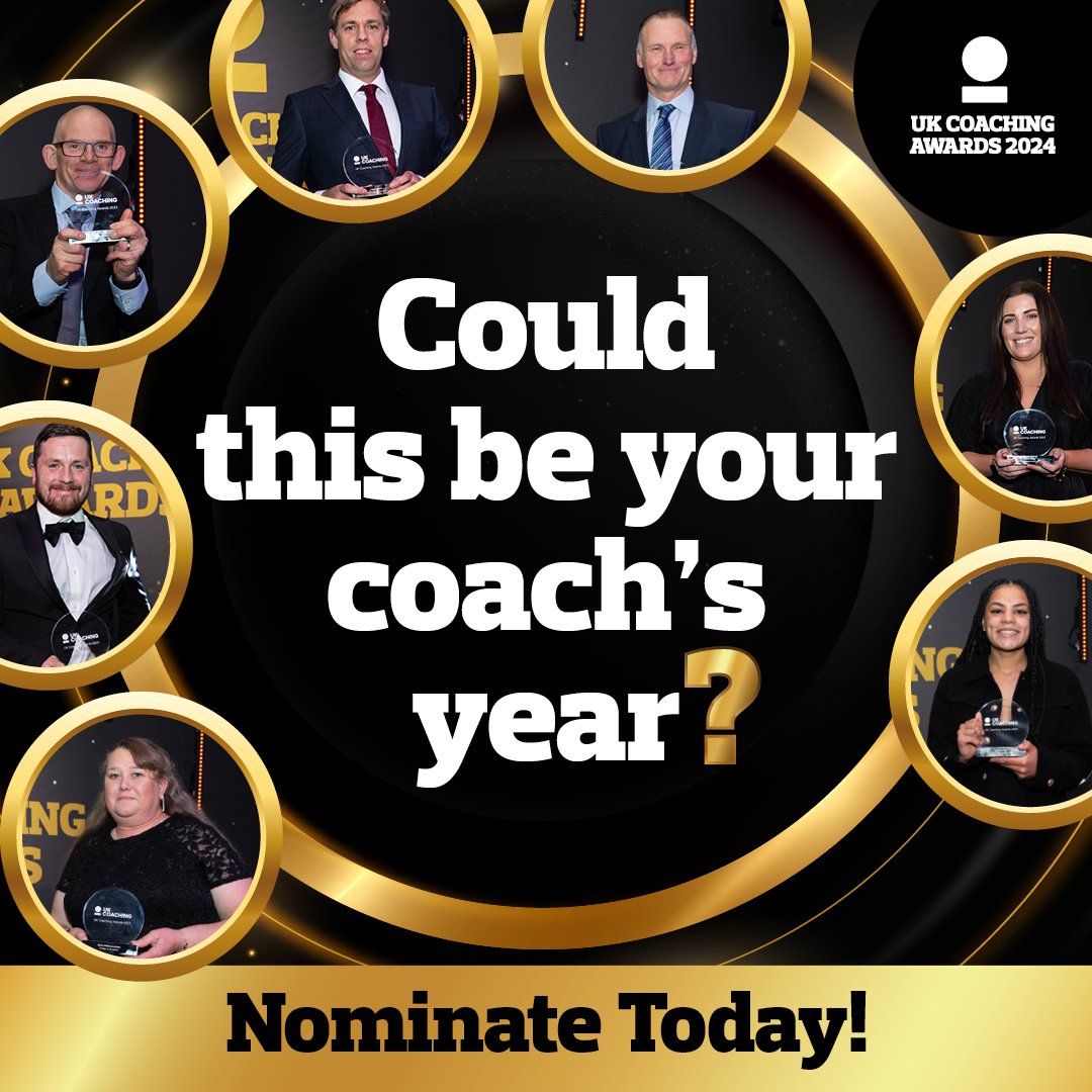 Nominations for the UK Coaching Awards 2024 are now open! 🎉 Let's give our amazing netball coaches the recognition they deserve

From grassroots to high-performance, there's a category for every coaching hero 👉 bit.ly/3leRFGw #UKCoachingAwards2024