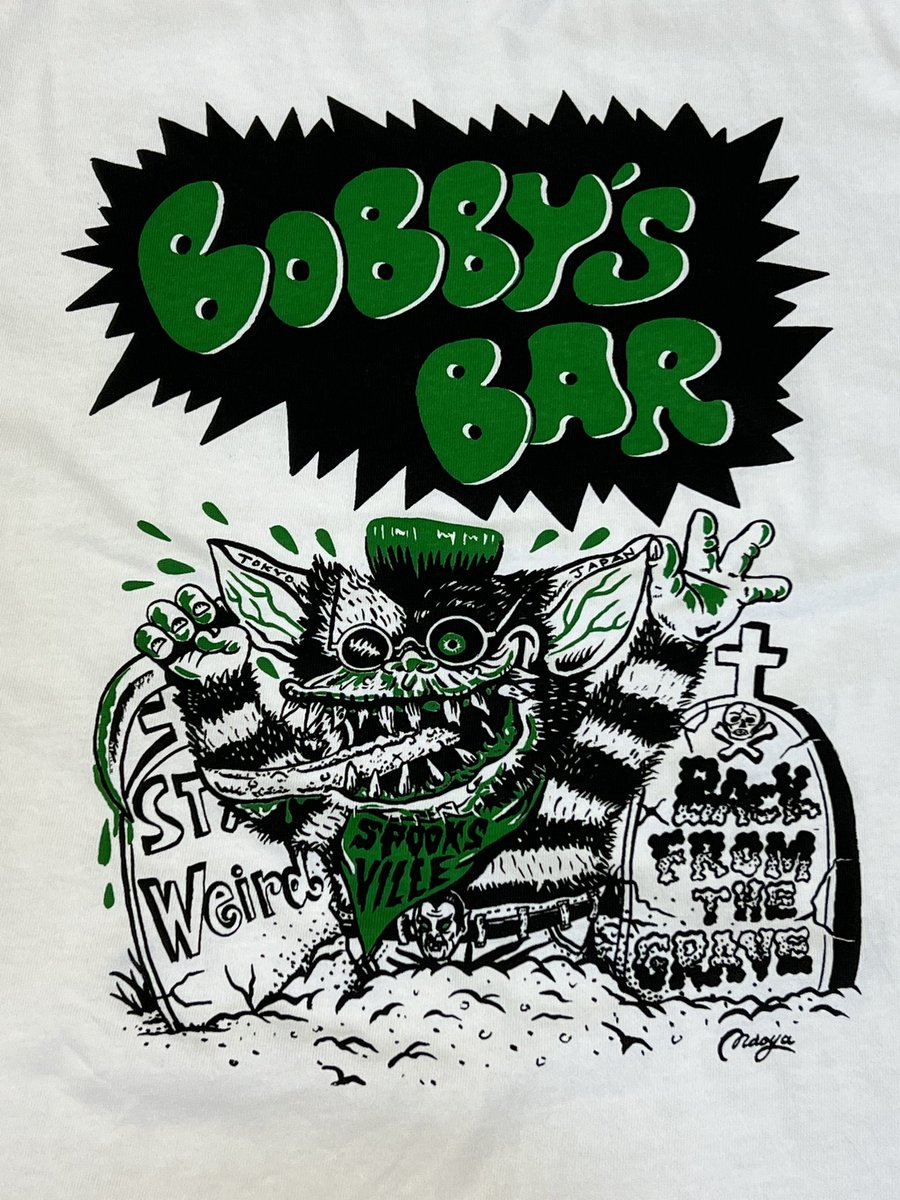 bobbysbar708's tweet photo. New merch!
S〜XXXL
宜しくどうぞ🪦
#naoyamuga #bobbysbar #tshirtdesign
Japan↓
https://t.co/dB1mq6RvCy
international↓
Etsy🎪
https://t.co/4vUJoOuUo1 https://t.co/ikI6tXZIpF