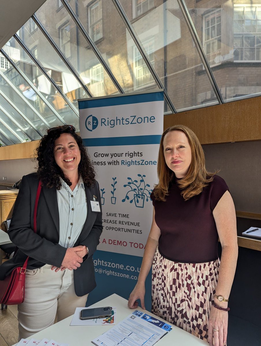 Really enjoying the Publishers'​ Licensing Services (PLS) Conference already....do pop by and speak to Clare, Emily and Kara if you are here too.

Also, don't miss Clare's talk at 11.35 - How to make the most of your rights. 

#PLS #PLSConference24 #intherightszone