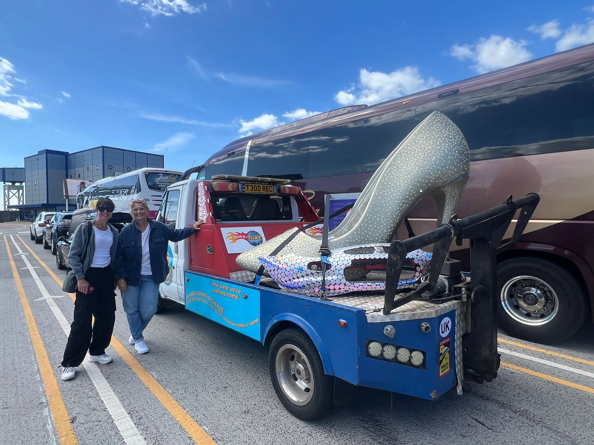 Trudie Clements (@trudieclements1) on Twitter photo At Dover to get to the first leg of the Travel Trade Crusade. Already been stopped and searched. Can’t think why! 🤣Raising funds for <a href="/ABTALifeLine/">ABTA LifeLine</a> and <a href="/HelpforHeroes/">Help for Heroes</a> Follow the fun #TTC24 At Dover to get to the first leg of the Travel Trade Crusade. Already been stopped and searched. Can’t think why! 🤣Raising funds for <a href="/ABTALifeLine/">ABTA LifeLine</a> and <a href="/HelpforHeroes/">Help for Heroes</a> Follow the fun #TTC24