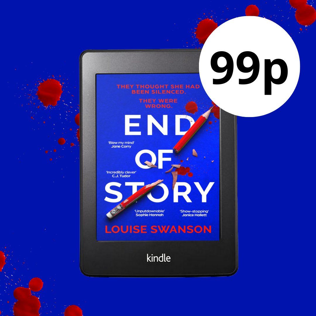 LouiseWriter's tweet image. A future world where books are banned. An author fighting against being silenced.

Could it happen? Today might be the day you decide.

Been waiting to read it? Wait no longer ... it's just 99p all month with the @AmazonKindle #KindleMonthlyDeal.

Buy here:amazon.co.uk/End-Story-orig…