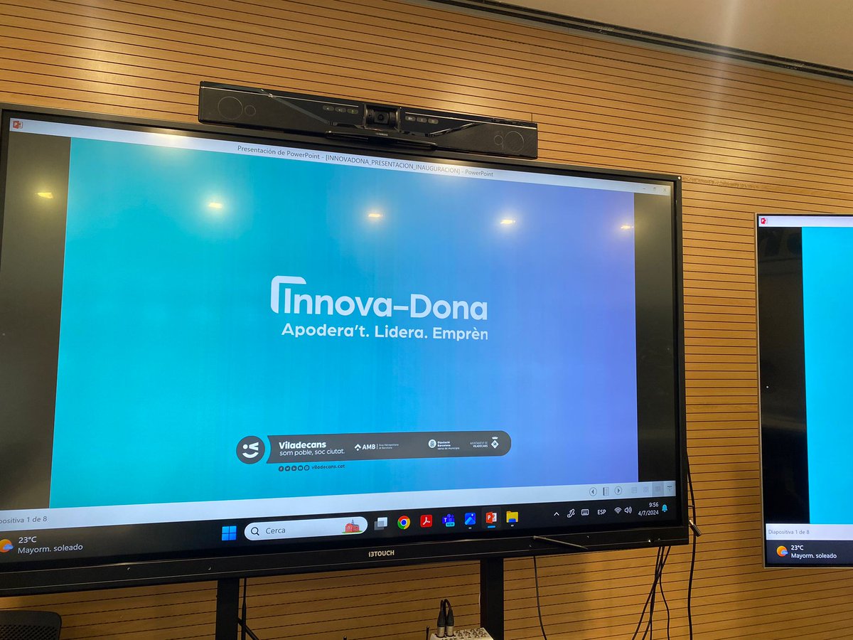 BlocEmpresarial's tweet photo. L'#InnovaDona ja ha començat! 🎉
✅Avui mateix, a la Createca de #VIE, la tinenta d'alcalde @JoanaSanchez ha donat la benvinguda i ha fet la presentació dels valors del programa davant de les participants d'aquesta 6a edició.
Una nova generació d'emprenedores en marxa 👏👏 https://t.co/KVd0cH2Zcv