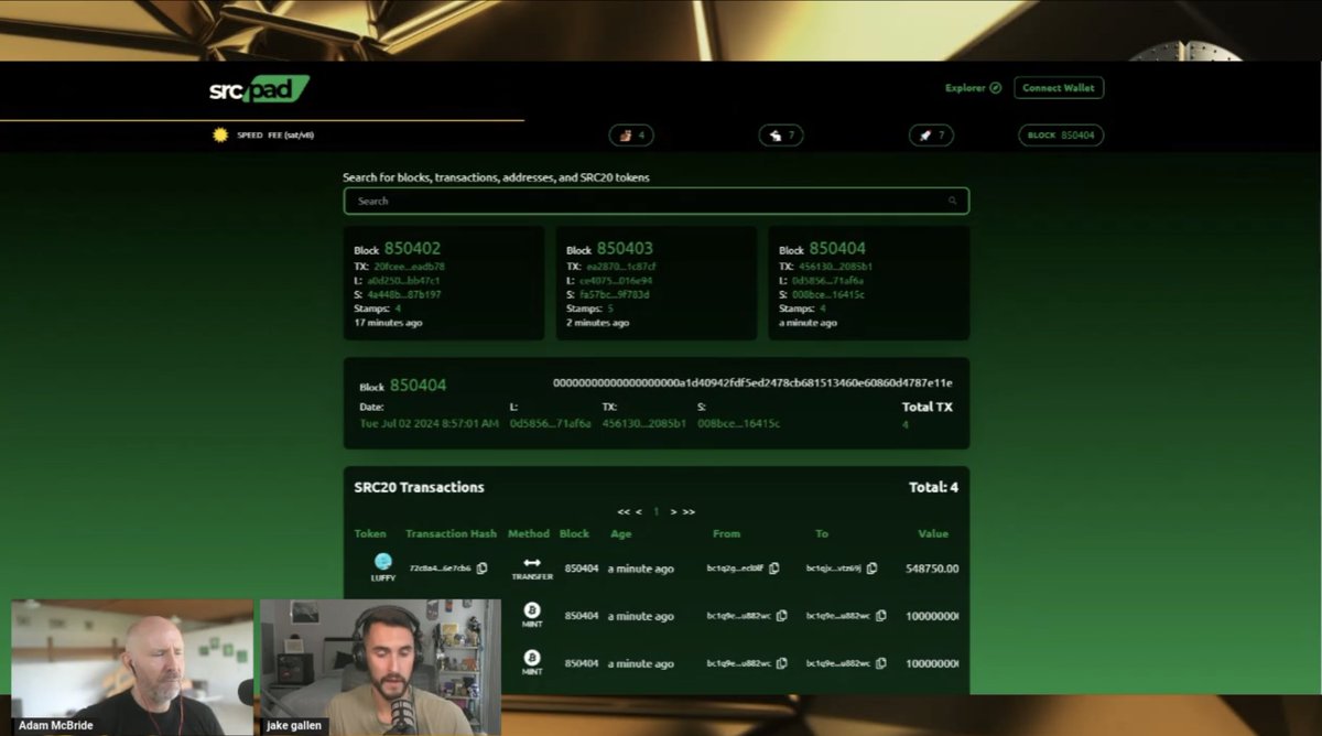 srcpad_pro's tweet image. Thank you @jakegallen_ and @EmblemVault for the shout out of #SRCPAD new explorer! 🚀

More stuff from our V1 phase coming really soon. Stay tuned! 🔜✨ srcpad.pro/en/explorer/bl…