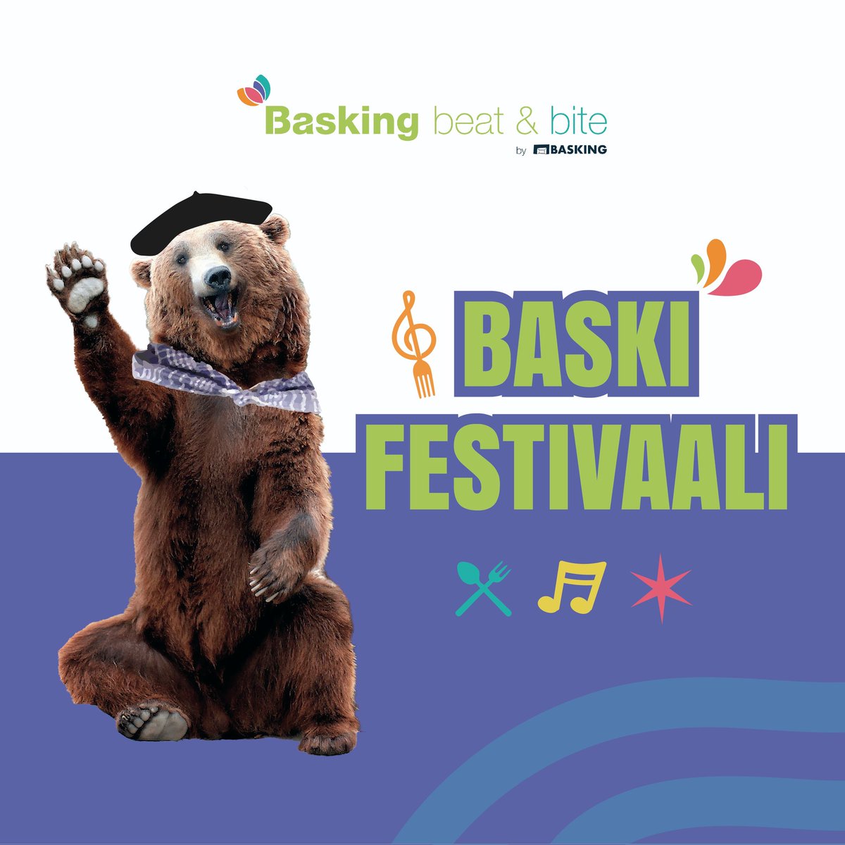 Baskingbbfest's tweet photo. [EUS] Presta zaitez Euskal Kultura sentitzeko abuztu honetan! Aurten, Euskal Herria daramagu Finlandiako 3 hiri desberdinetara! 🎉✨️🤟

[EN] Get ready to feel the Basque culture this August! This year,we're bringing the Basque Country to 3 cities across Finland! 🎉✨️🤟 https://t.co/frY1KbY8KH