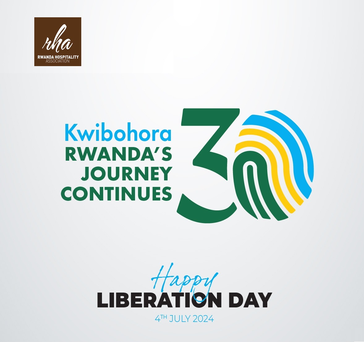 🎉 Celebrating Liberation Day, Rwanda! 🇷🇼✨

Today, RHA honors the spirit of freedom and the journey of progress. We are proud to be part of a nation that values unity and excellence. Here's to continued growth and exceptional hospitality in our beautiful country!

#LiberationDay