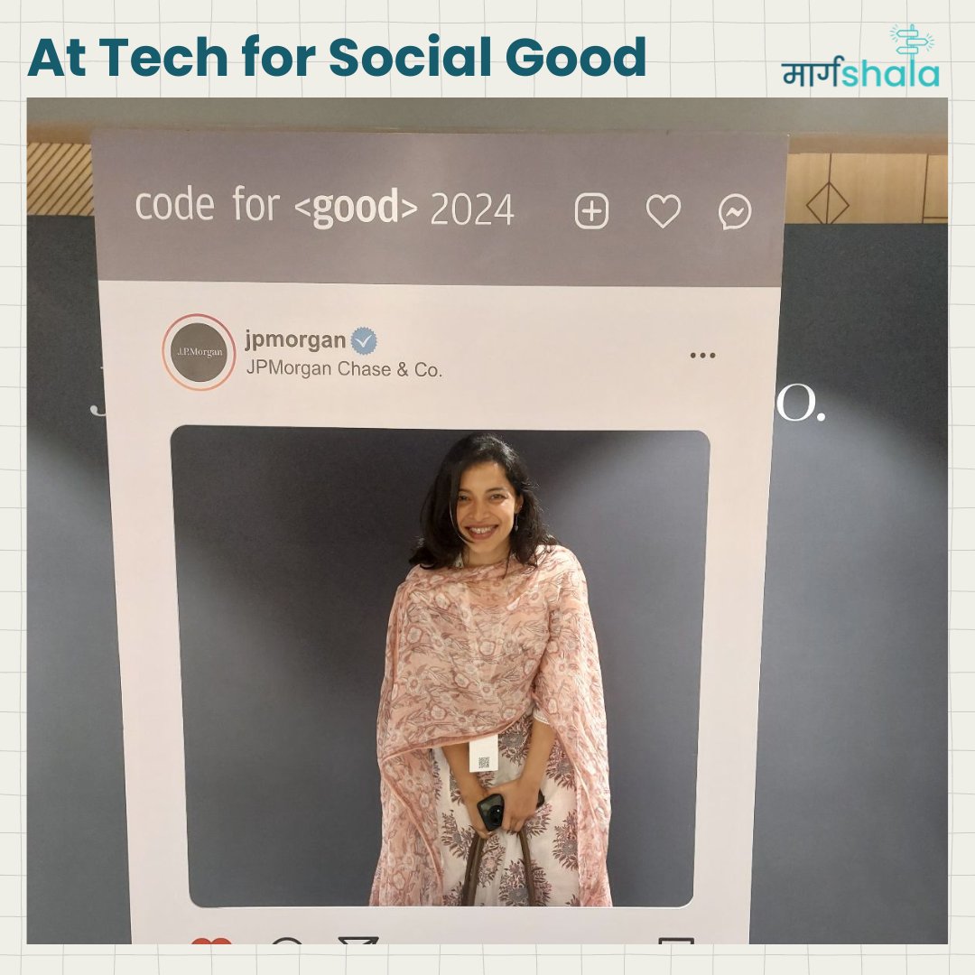 margshala's tweet photo. Thank you to @jpmorgan and all participants for a refreshing and insightful experience. 

#SocialImpact #Entrepreneurship #CommunityDevelopment #TechnologyForGood #codeforgood #techforsocialgood #T4SG https://t.co/t8SCjISpPf