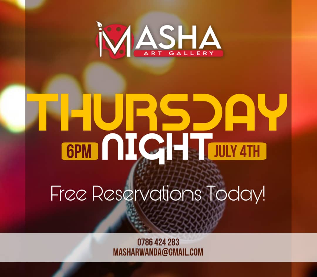Musanzartstudio's tweet photo. Get ready for another unforgettable Thursday night! See you there! https://t.co/eWFCqfkpPd