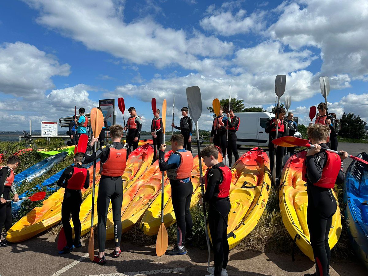 WES_OutdoorEd's tweet photo. A massive thank you to Exmouth Watersports, who have supported our #SportStudies sudents recently. Students have participated & been assessed in #kayaking as part of the unit they’re studying 🚣 #BestExe #WestExeProud #OutdoorActivities @WestExeSchool @TedWraggTrust https://t.co/dYdzaXrl9p