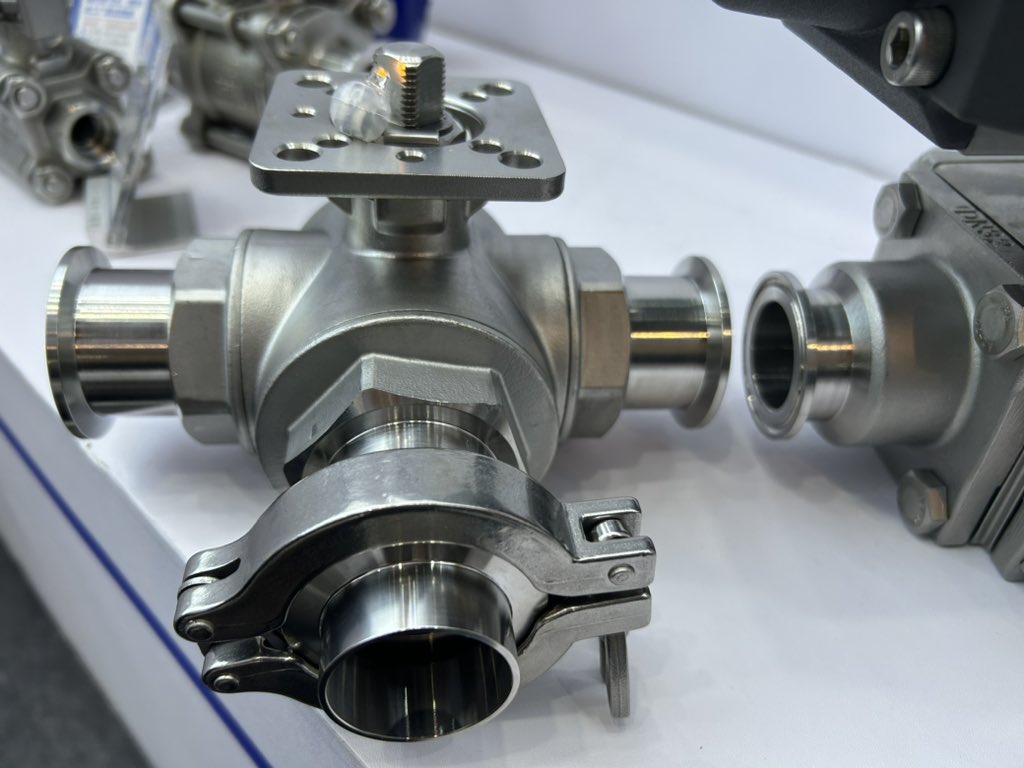 Clamp connection in detail