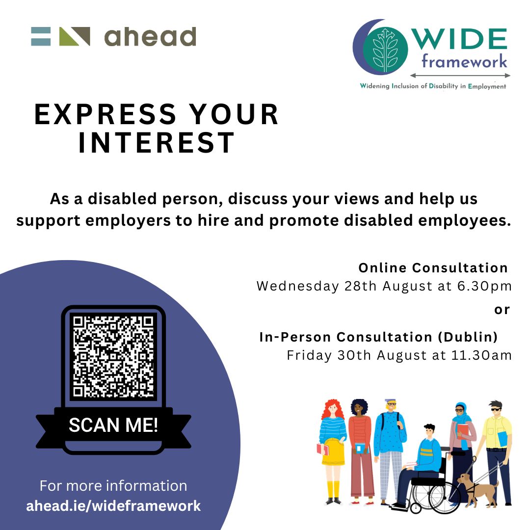 Are you disabled &amp; looking for work or currently employed? We want to hear your views! Paid lived experience consultation opportunity (online &amp; in-person) 📣  Help us support employers to hire &amp; promote disabled employees. More details / express interest - buff.ly/3W80PKl