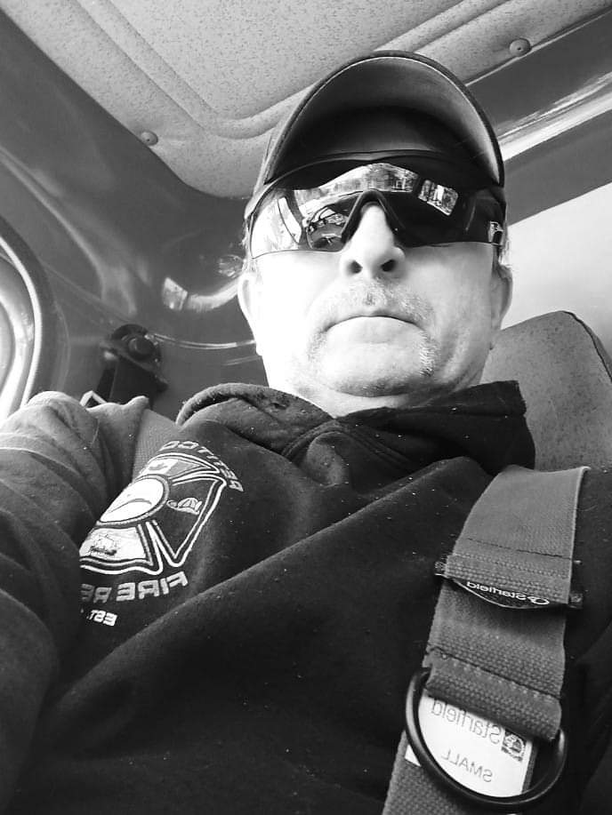 "America Runs on Firefighters "
 Happy 4th of July 🇺🇸