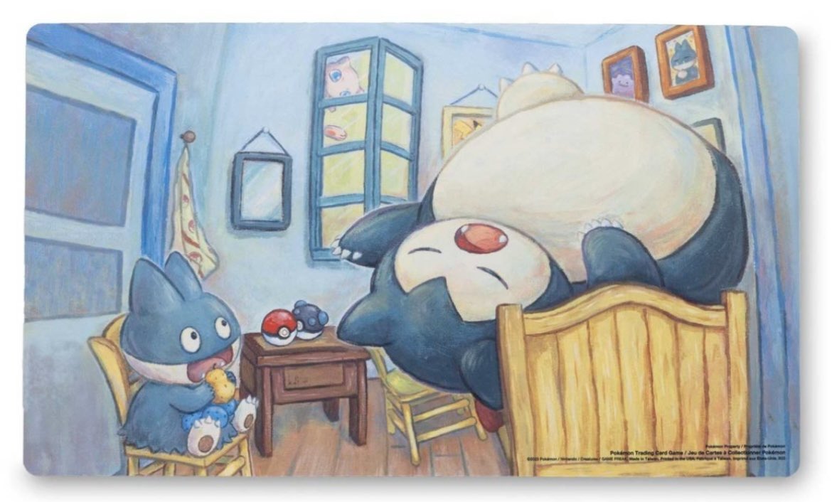 Rheaquaza's tweet image. 🎉🎊 8,000 Follower Giveaway! 🎊🎉

To celebrate hitting 8k followers, one person will win a new Van Gogh Snorlax playmat!! 🎆🎇

To Enter: ✔️ Retweet! 

Winner will be drawn on Thursday, July 11th! 

US only