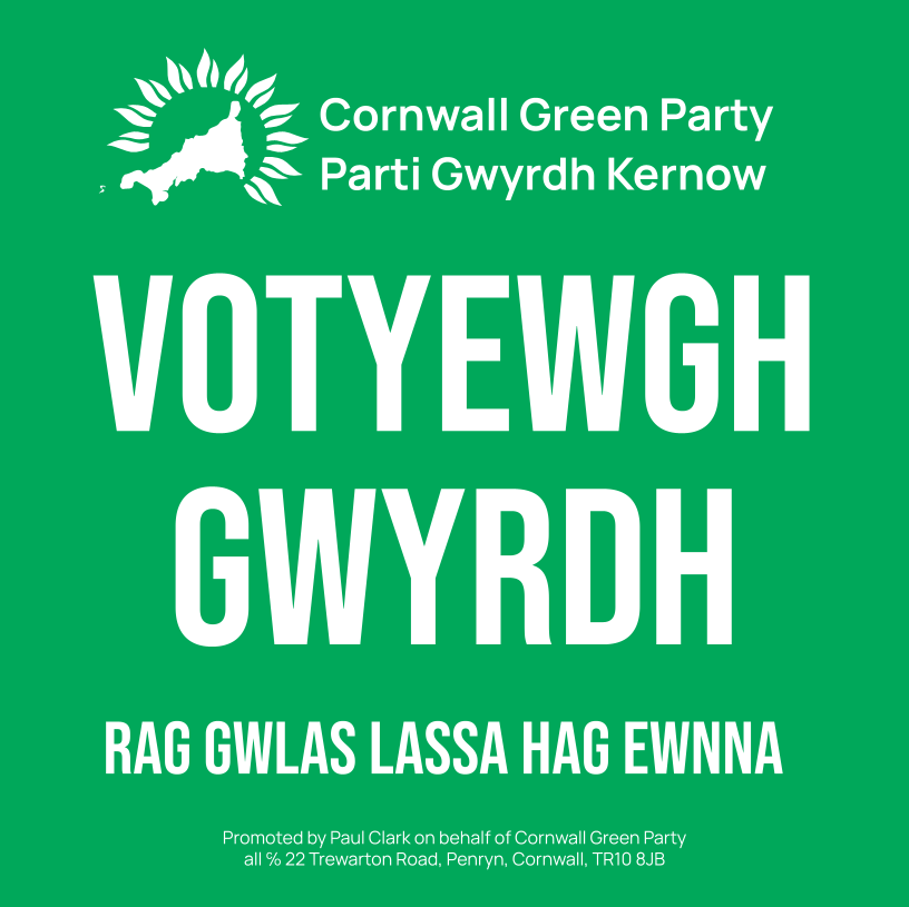 Cornwall Green Party tweet media