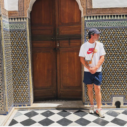 Le Footballeur international Anglais, Ben CHILLWELL passe ses vacances d’été à  #Marrakech!🇲🇦