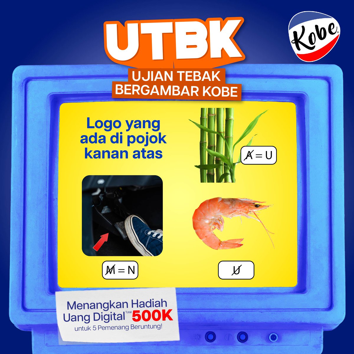 dapurkobe's tweet photo. Tebak Gambar! Yuk jawab di kolom komentar produk apa yang dimaksud dari gambar di atas!

Menangkan Hadiah Uang Digital Total 500K untuk 5 Pemenang Beruntung!

Good luck, Bestie!

#dapurkobe #tepungkobe #giveaway #giveawayindo #kuis #bbm #tebakgambar #KataOrangBanyakEnak https://t.co/kEPHSdZjhE