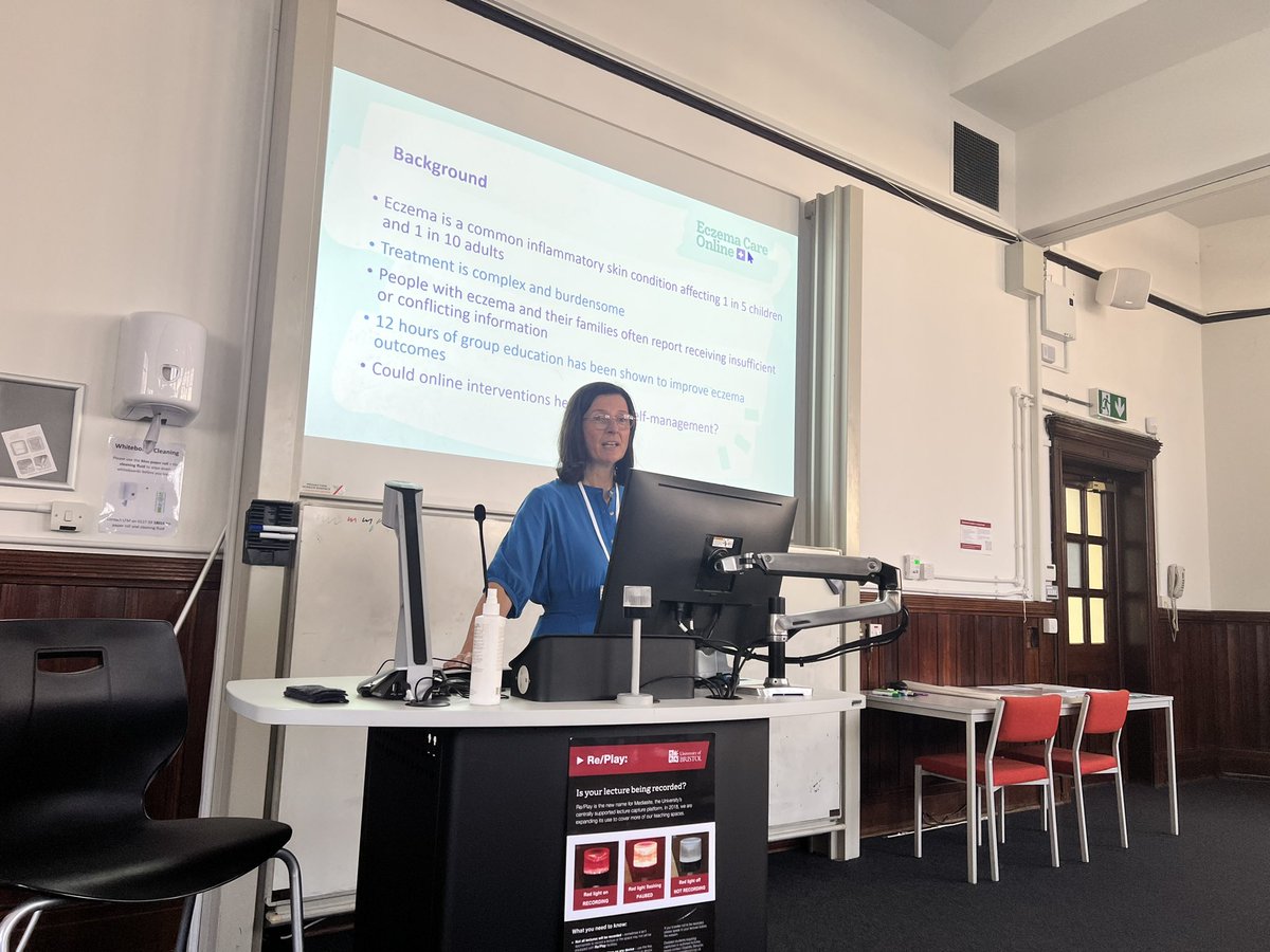 Eczema Care Online (@eco_eczema) on Twitter photo An excellent presentation from <a href="/MiriamSanter/">Miriam Santer</a> at #sapc2024 about the lessons learnt from our work implementing Eczema Care Online An excellent presentation from <a href="/MiriamSanter/">Miriam Santer</a> at #sapc2024 about the lessons learnt from our work implementing Eczema Care Online
