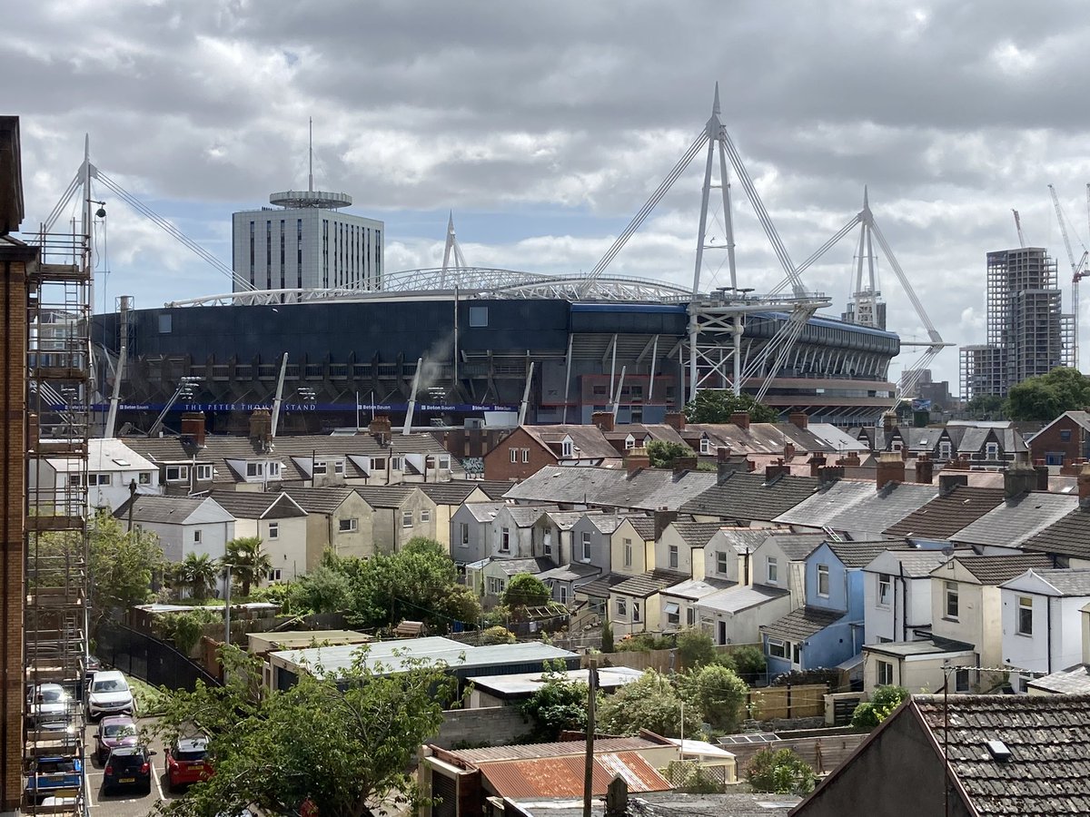 Great view from my working window today <a href="/DHCWales/">Digital Health and Care Wales</a>