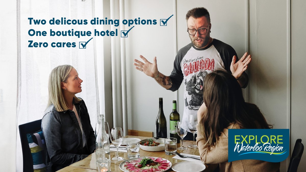 #RevelandRevive with a luxurious weekend in #Kitchener! #Spa treatments, fine #dining, and a stylish #hotel stay.

Book now! bit.ly/3xf3OHr

💆‍♀️🍷

#ExploreWR #RoadTrip #KW #KWAwesome #DiscoverON