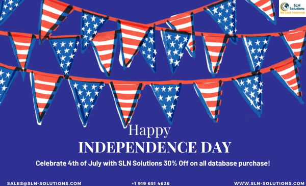 SLNSolutions's tweet image. Celebrate Independence Day with SLN Solutions: 30% Off on Healthcare, Technology, and Industry Email Lists.

To now more visit : sln-solutions.com/blog/celebrate…

#4thofJuly #IndependenceDay #SLNsolutions #salesoffers #SLNSolutions #Discounts