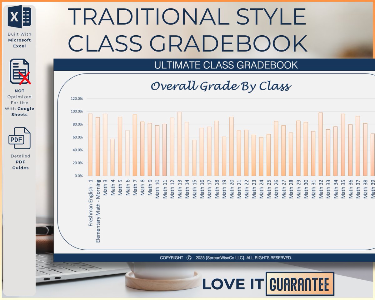 SpreadWiseCoLLC's tweet image. Traditional Class Gradebook Spreadsheet Excel, Grade and Assignment Tracker, Assignment & Teacher Planner, Teacher And Classroom Template etsy.me/3xMIRDT  #backtoschool #assignmenttracker #academicplanner #gradebook  #studentgradebook #assignmentplanner #etsyshop