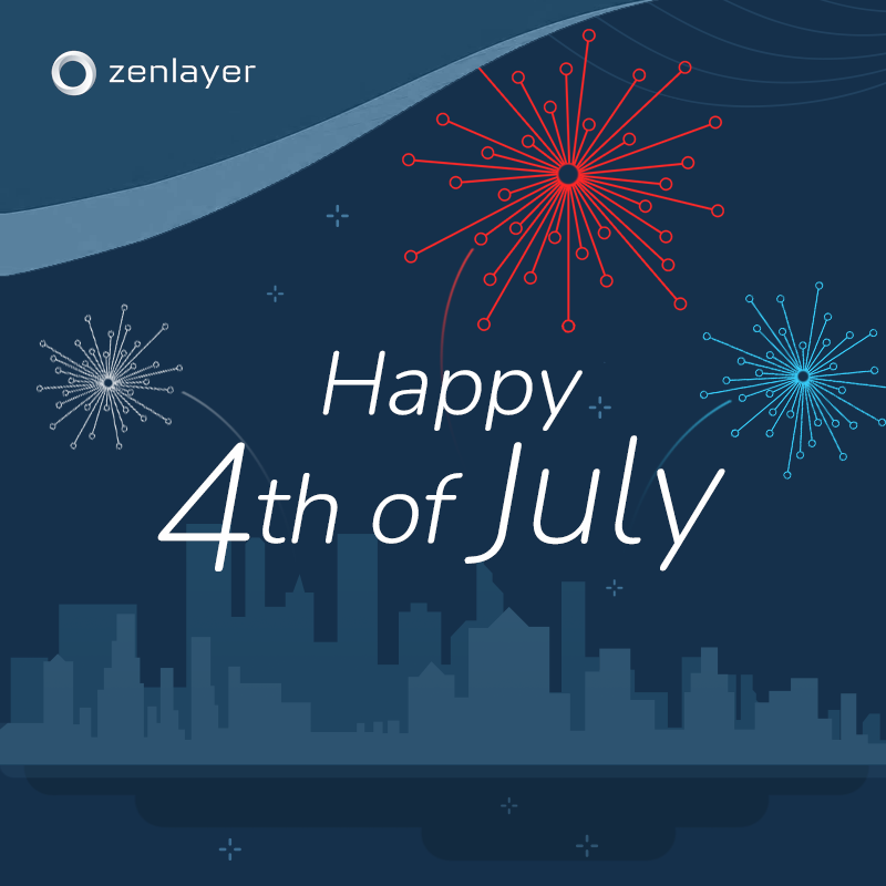 Celebrating this day of hope and freedom, we’re honored and proud to be part of a global community that helps connect people and ideas worldwide. Wishing everyone a safe and sparkling 4th of July!