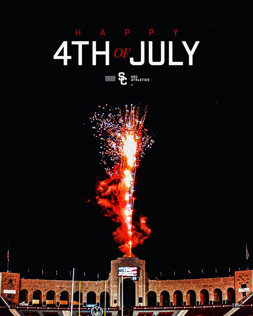 Wishing the Trojan Family a Happy 4th of July! 🇺🇸✌️