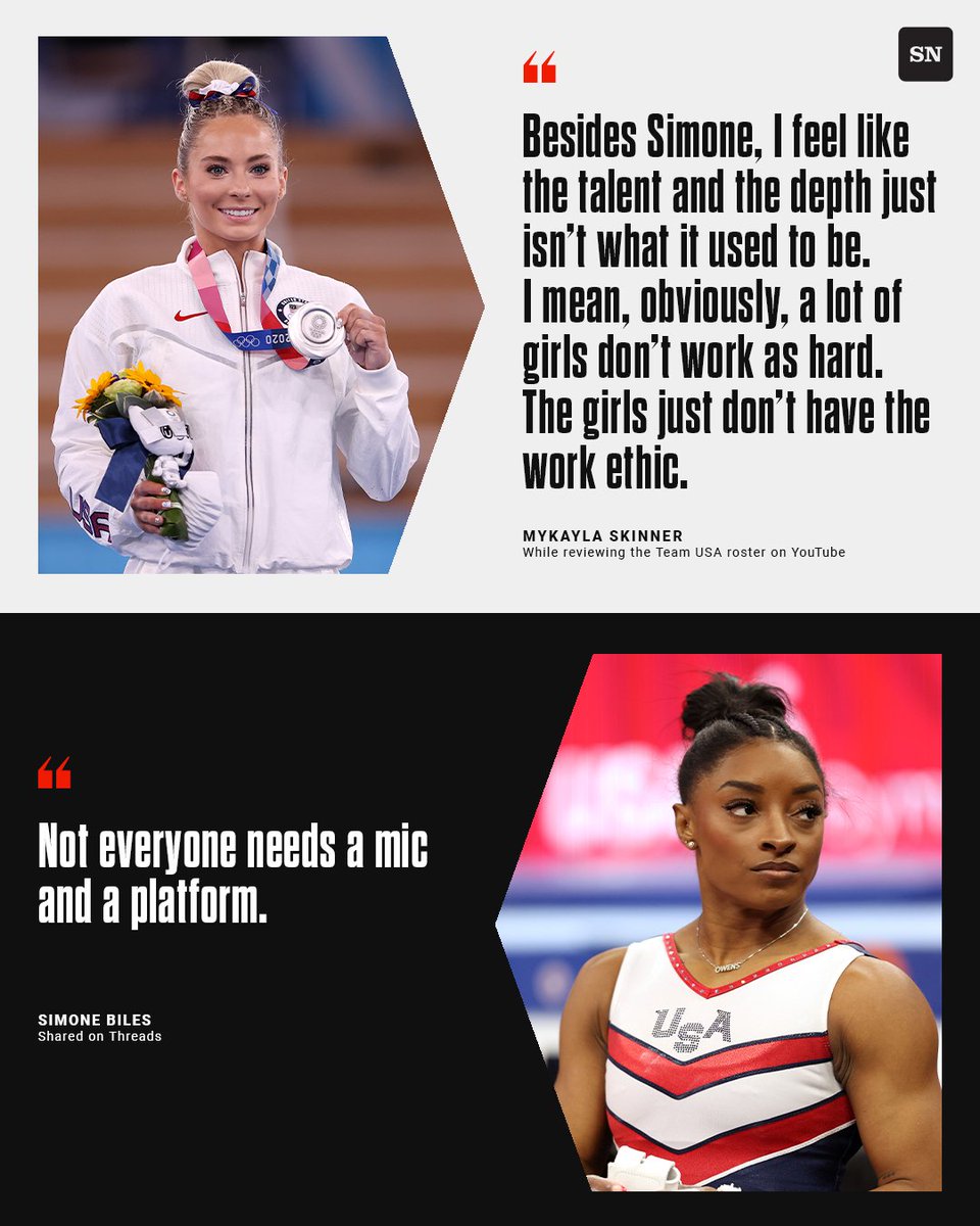 Former Team USA gymnast MyKayla Skinner posted a video to her Instagram story apologizing for "anything that got out of context or seemed hurtful" after receiving negative backlash for comments she made while reviewing the Paris 2024 USA squad on YouTube.
