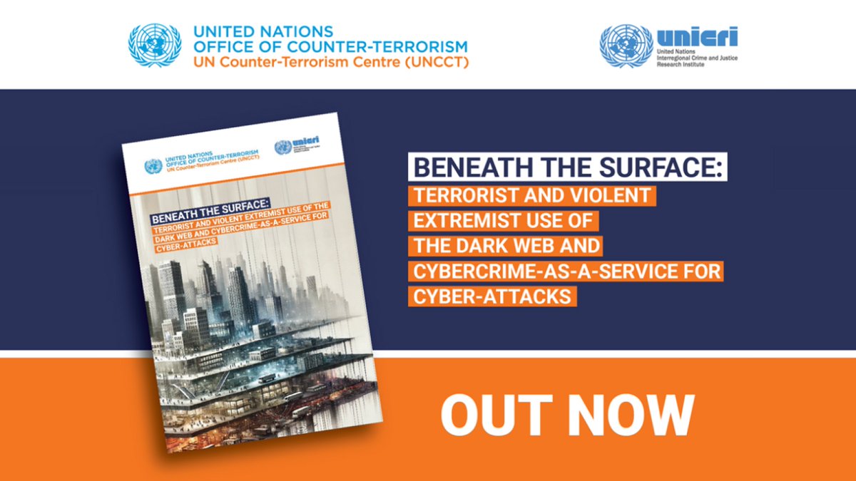We’re excited to be featured in the latest report from <a href="/UN_OCT/">United Nations Office of Counter-Terrorism</a> ,#UNCCT, &amp; <a href="/UNICRI/">UNICRI</a> about  the prevalence of terrorists &amp; extremists using the dark web >> un.org/counterterrori…
#DarkWebMonitoring #CyberSecurity #ThreatIntelligence #DarkWebData #WebIntelligence
