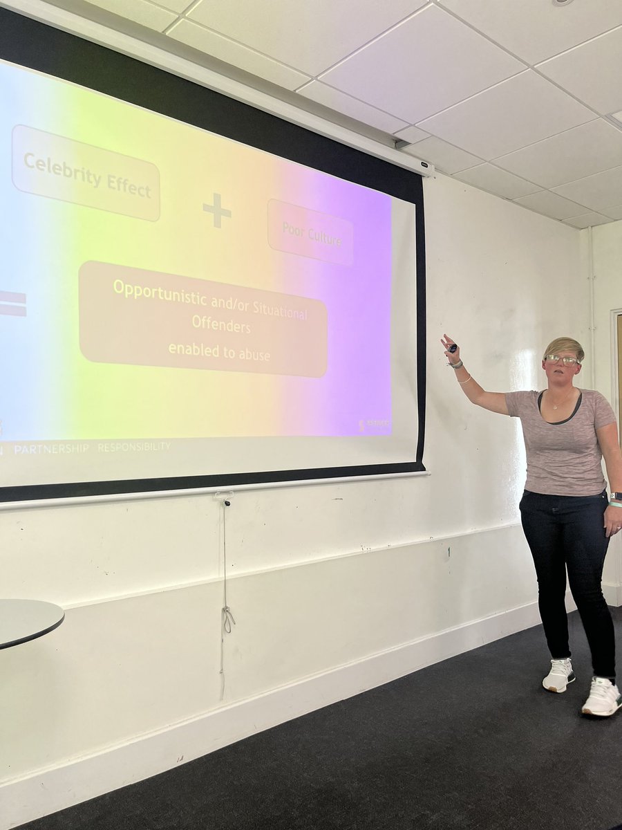 Strikingly clear and helpful session from <a href="/McanenySarah/">Sarah McAneny-Vincent</a> from <a href="/satrust_/">Spencer Academies Trust</a> on building a culture of curiosity, constructive challenge and scrutiny in safeguarding. Lots to reflect on with my primary governor hat on. #EducationFest