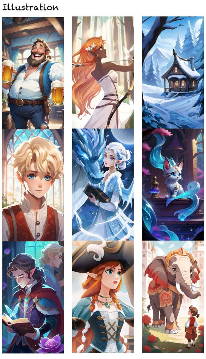 Talkie_APP's tweet photo. 🥳🥳Check out the 3 new art styles!
- Shadow
- Illustration 
- Haunted
Unleash your creativity and have fun!
#talkieai #talkie #IdentityV #ELDENRING https://t.co/Q8Alw314kt