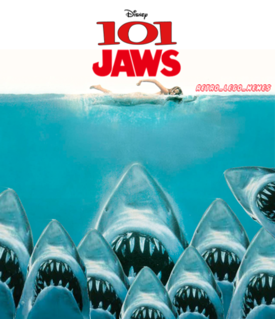 RetroLegoMemes's tweet photo. 'You yell shark, we've got a panic on our hands on the Fourth of July.' 🦈 #July4 #Memes #sharkmemes #JAWS https://t.co/Y9FwxN0rPV