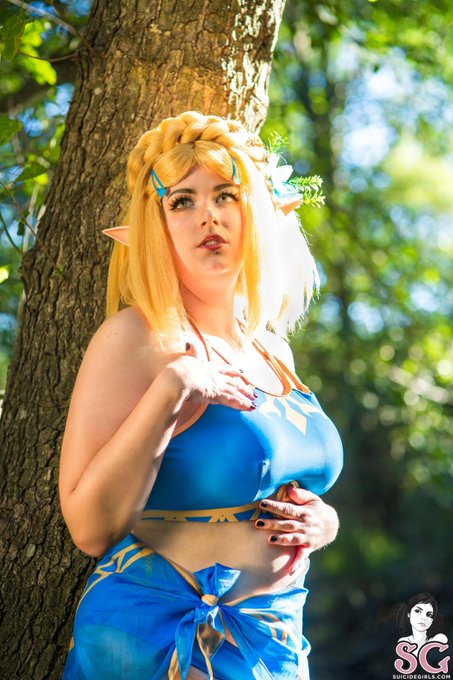 Refr&eacute;scate este verano en el lago Hylia💧💖 con nuestra princesa🧝&zwj;♀️ @SomberLewdness en su nuevo set "Silent<a href="/tag/sotd"class="tags"><span>#sotd</span></a>