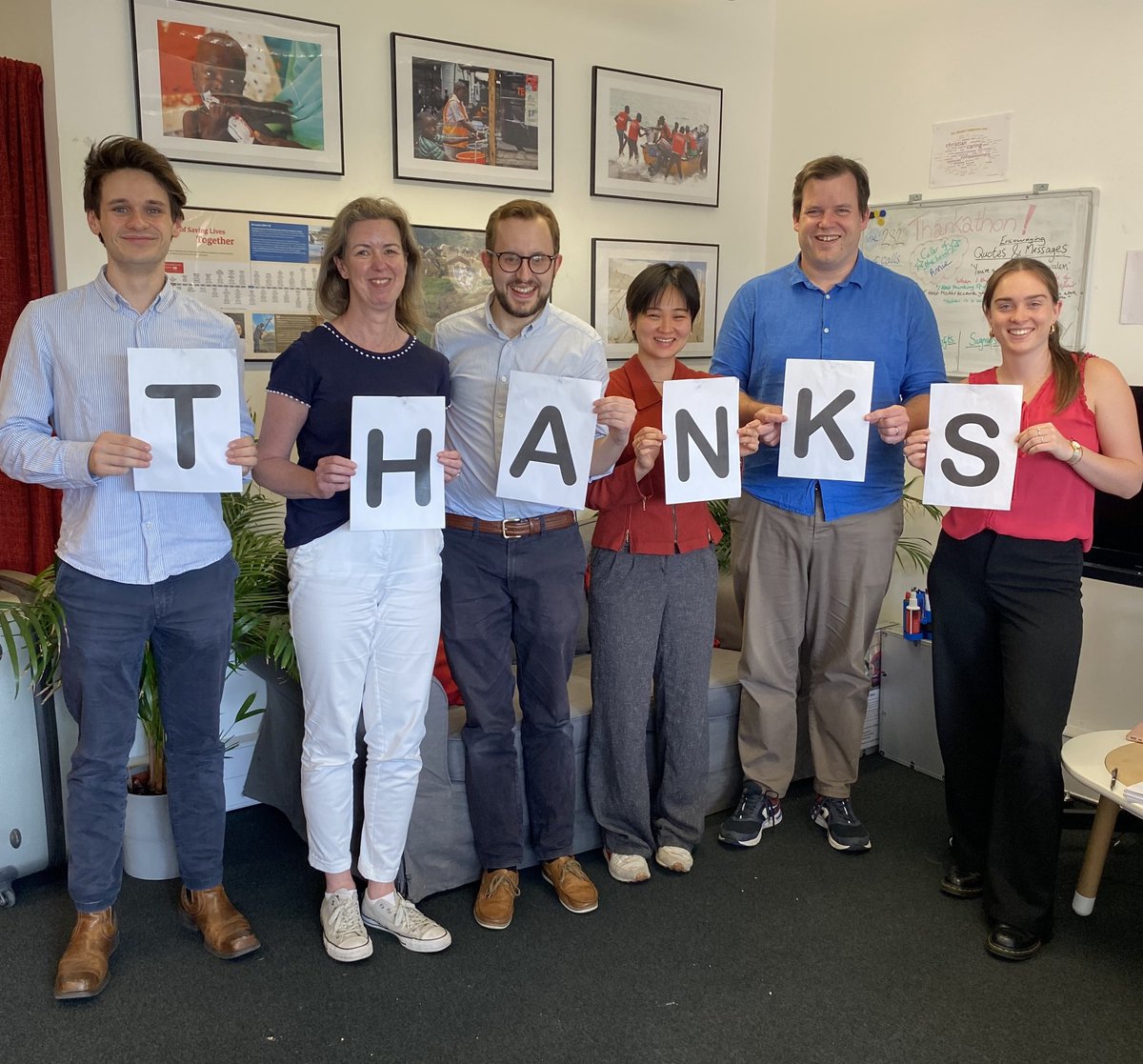 The Medair UK team are having a truly rewarding and enjoyable day. Why? Because we have the privilege of calling 100s of UK supporters to thank them for their generosity. We are deeply grateful. Your generosity saves lives. Thank you
#humanitarian #thankyou #gratitude @medairint