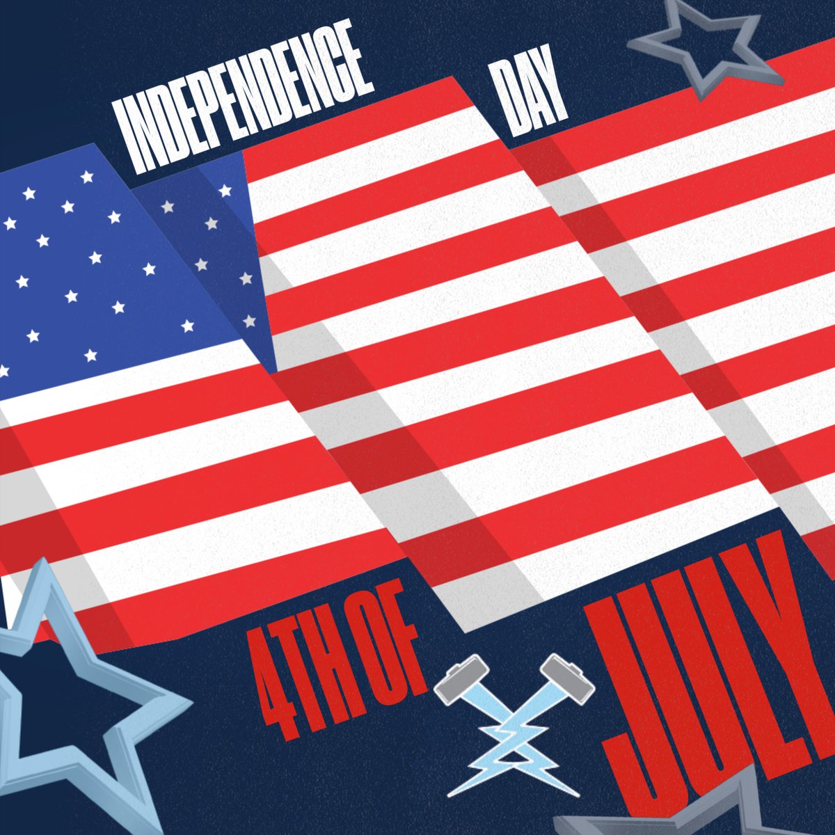 Happy Independence Day, from your Bureau Valley Storm football team!

#HAPPY4TH #FREEDOM #POUNDTHESTONE