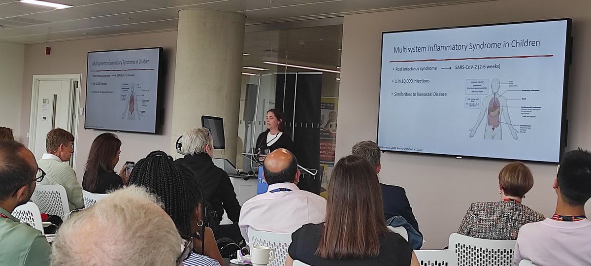 #ImperialPaech #Scienceday Multisystem inflammatory syndrome in children!