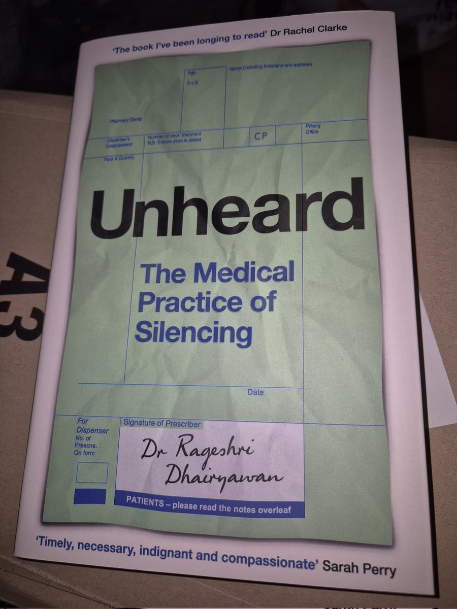 dlmarinopoulos's tweet photo. The sun is shining and happy launch day to @crageshri
Many congratulations π this one will be doing the rounds @NM_APC_HIV
A vital read for all those in the #caringprofession #Unheard #medicalsilencing #prescriptionforchange https://t.co/vceZZxhY8d