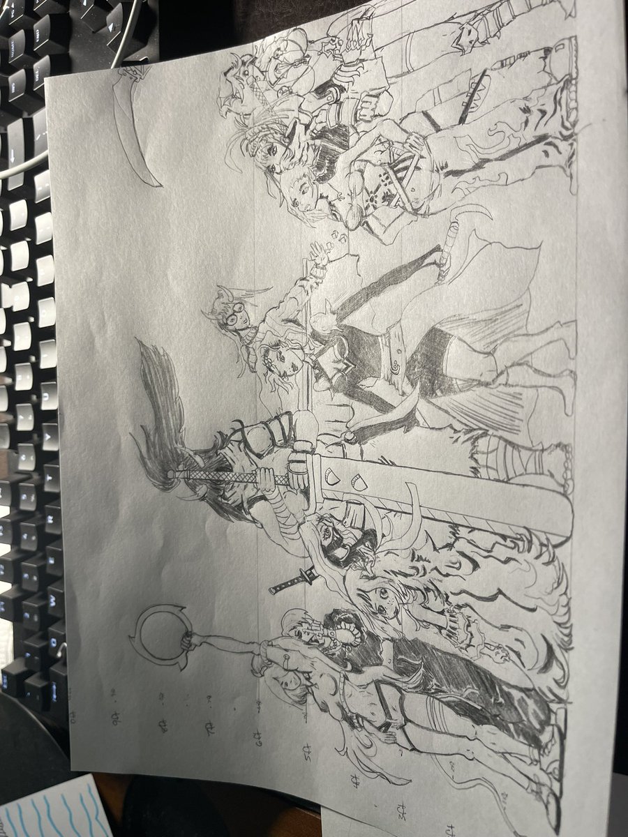 Working on character designs. They might be rough around the edges but which is your best girl? #characterdesign #bestgirl