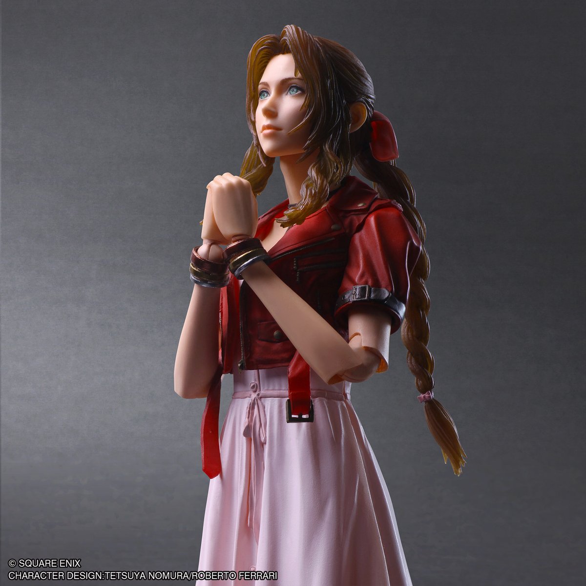 GainsAerith's tweet photo. FF VII REBIRTH PLAY ARTS KAI Action Figure - AERITH GAINSBOROUGH https://t.co/rguvdfmQQo