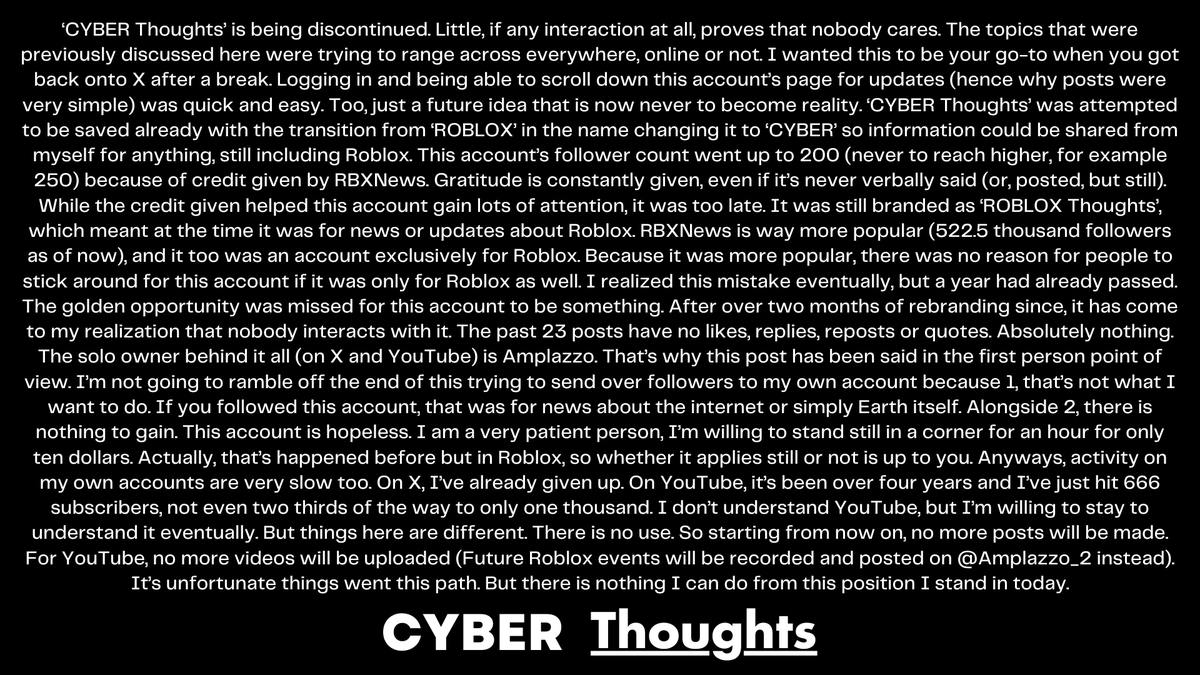 CYBER Thoughts tweet media