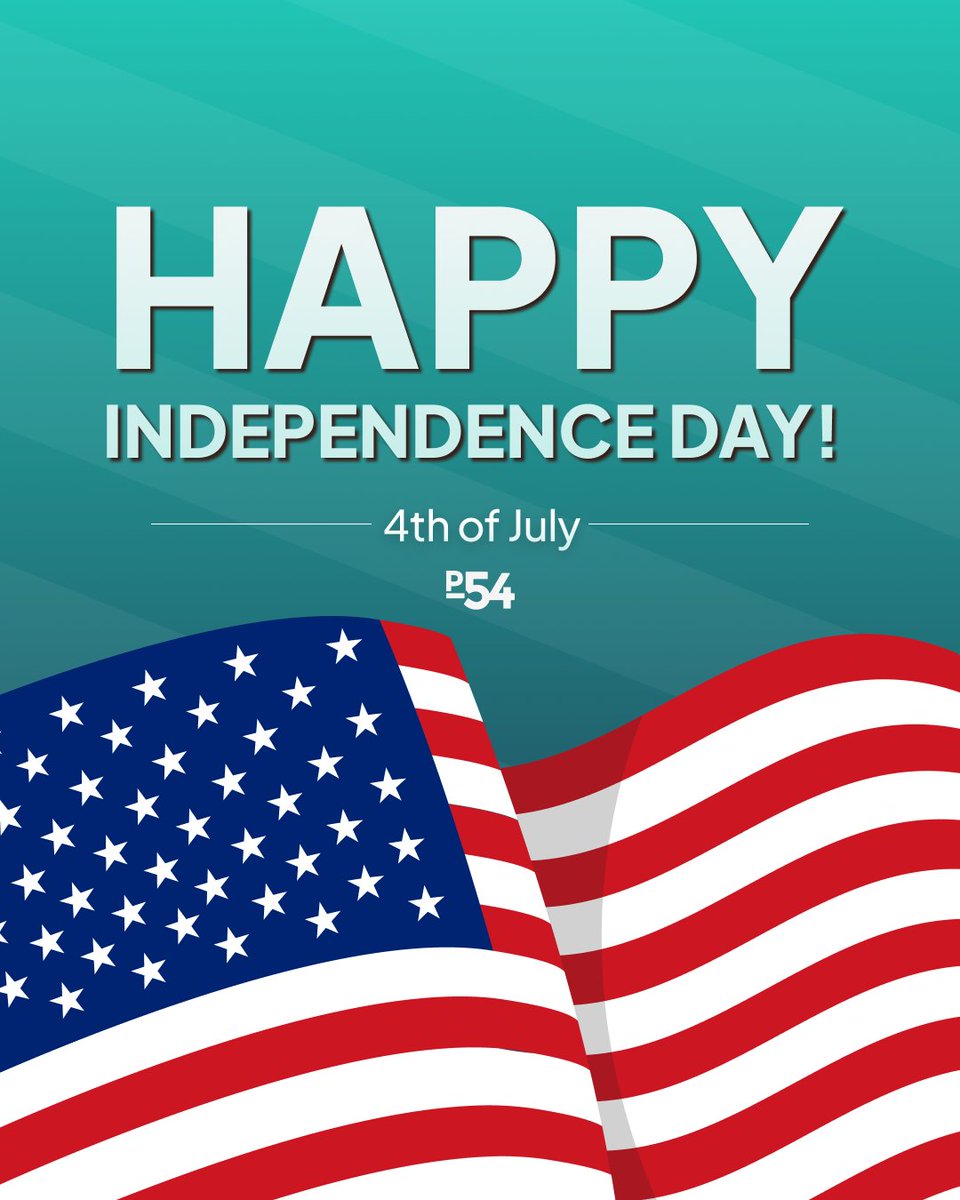 Happy Independence Day from the P54 family! Today we are celebrating the spirit of Freedom! ❤️🤍💙