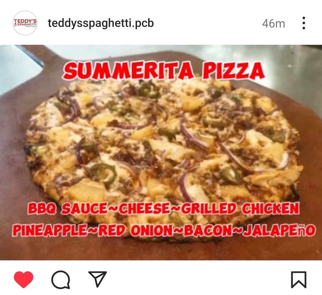pcbwarren's tweet photo. This is amazing!!! #pcblife #panamacitybeach
#teddysspaghetti!! #SummeritaPizza https://t.co/HvRjY41Ibd