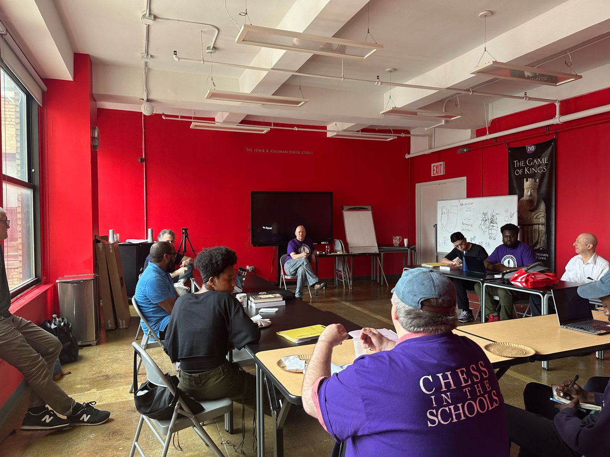 chessinschools's tweet image. Our instructors are getting ready for the summer. They are dedicated to providing a fun and educational experience for all students!
#chess #chessplayer #chessinstructor #chesseducator #educator #motivation #chesscoach #professionaldevelopment #nyc #nycschools