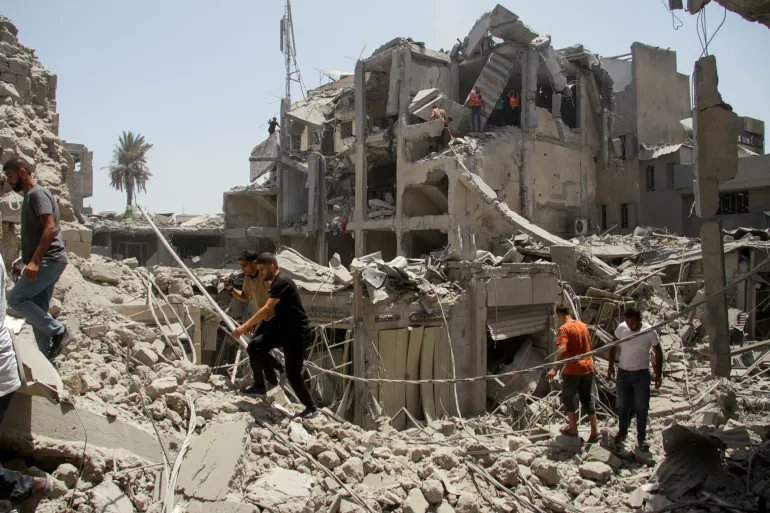 Timesofgaza's tweet image. Earlier Today | Gaza City&apos;s oldest market has been eradicated by lsraeli airstrikes