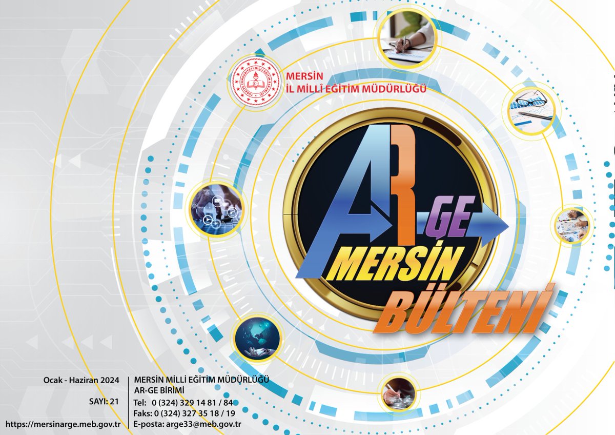 📣Mersin İl Millî Eğitim Müdürlüğü ARGE Bülteni 21. Sayı Yayımlandı❗✨👇

🔗meb.ai/UttGMJb

<a href="/tcmeb/">Millî Eğitim Bakanlığı</a>
<a href="/Yusuf__Tekin/">Yusuf Tekin</a>
<a href="/ahpehlivan53/">Ali Hamza Pehlivan</a> 
<a href="/fazilet_durmus/">Fazilet Öğretmen 🇹🇷</a>