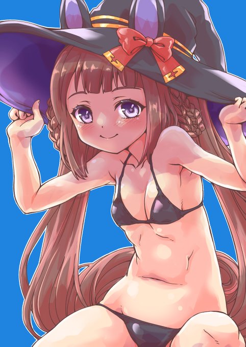 夏!暑!!水着を描かずにはいられない!!
#ウマ娘 
#スイープトウショウ 