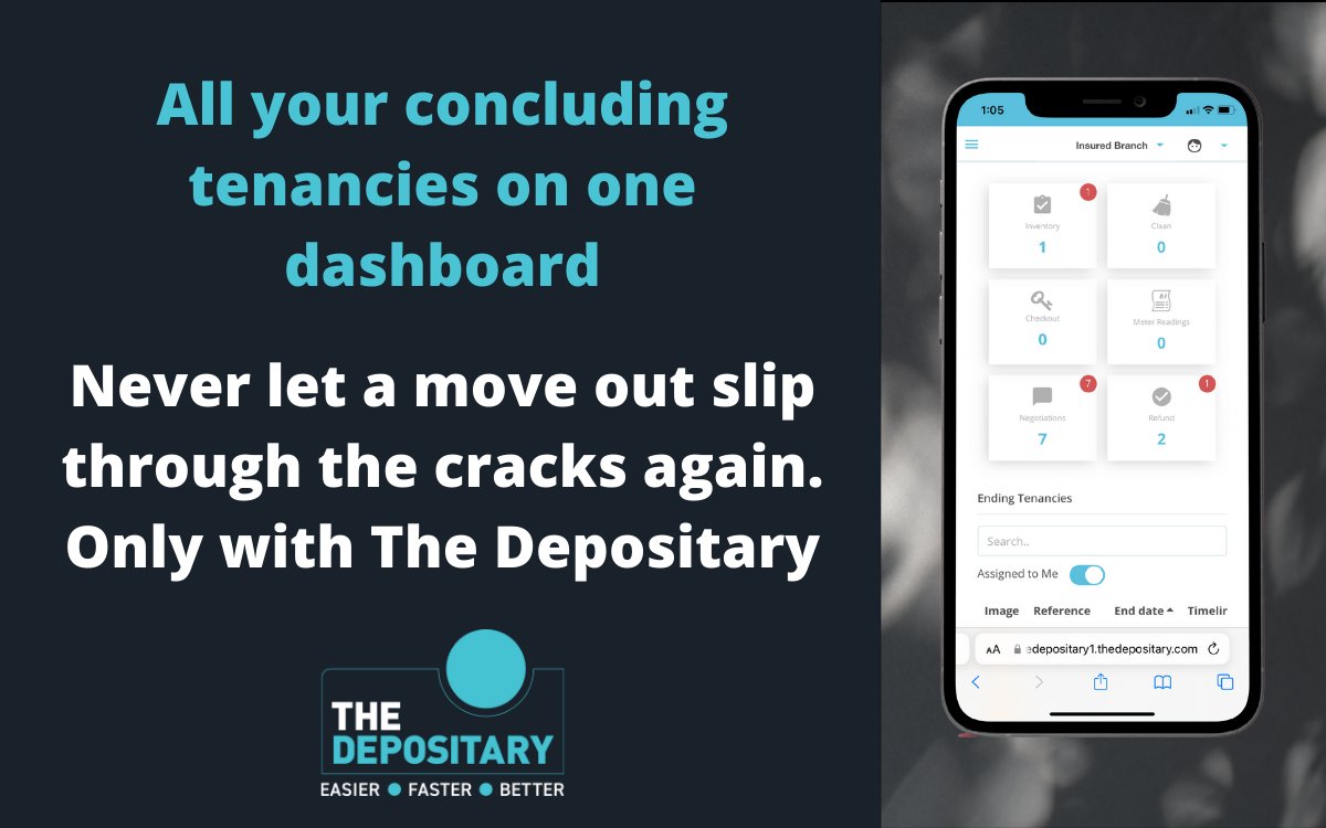 🏘️✨ Simplify your end of tenancy process with The Depositary! Cut admin by 90% and speed up deposit returns - find out how at thedepositary.com